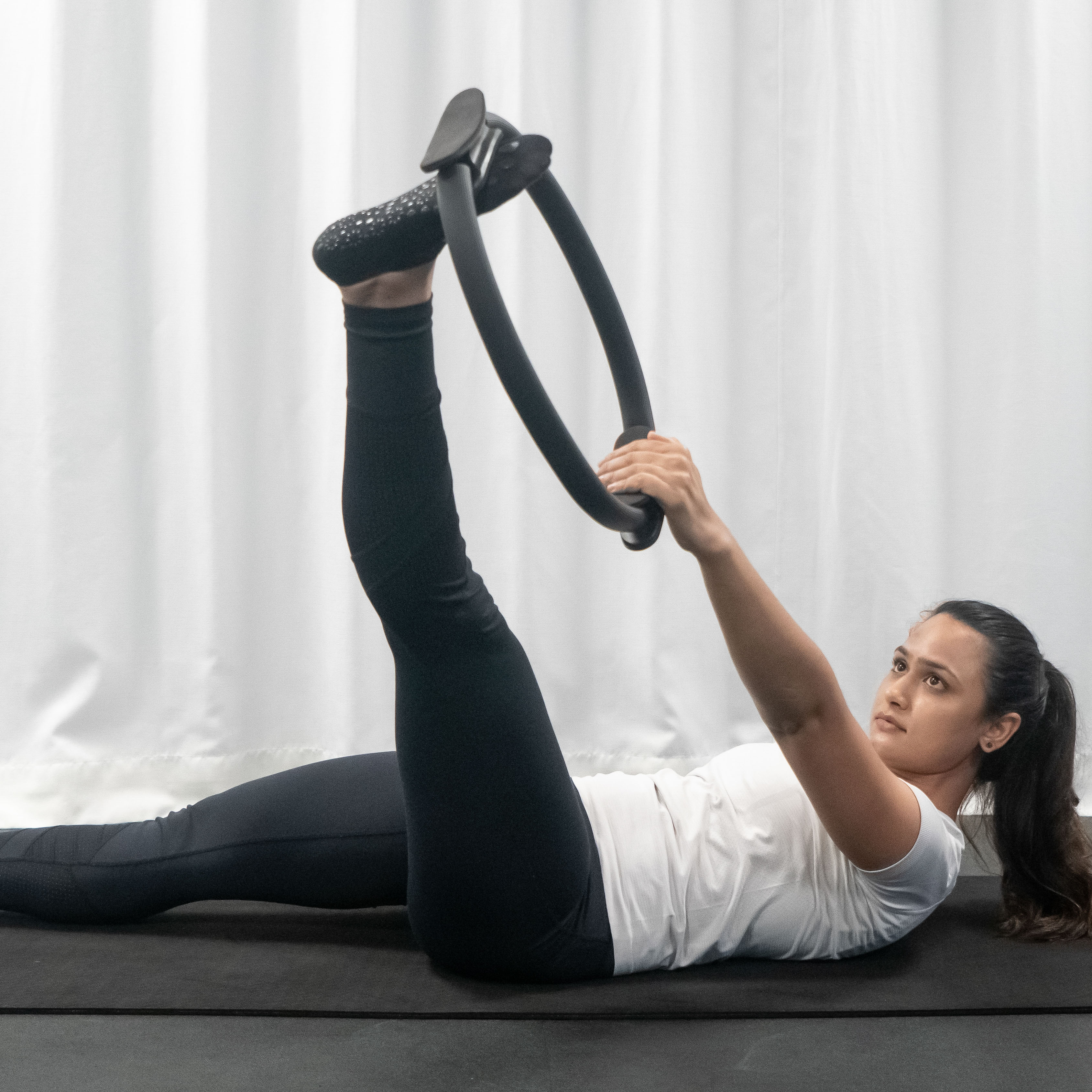 Person doing stretches and mobility for recovery